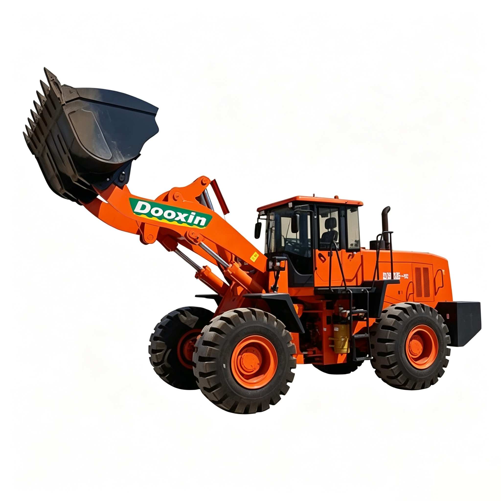 2026 Nua DX606 Loader Rothaí Dualgas Trom | Lódóir Tógála Cairéil ar Chostas Breosla Íseal
